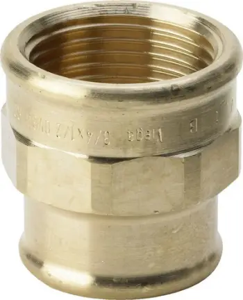 Kopël reduktuese bronz i kuq Type 3240, DN 40 x DN 25, me filetë