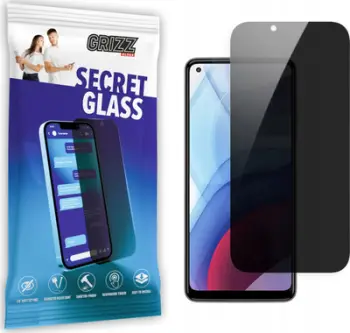 Xham privatësie Grizz SecretGlass për Motorola Moto G10 Power, mbrojtës ekrani, qeramik