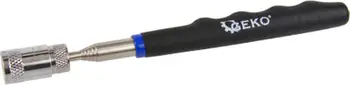 Maner teleskopik magnetik Geko G03211, LED, 80 cm, argjendtë