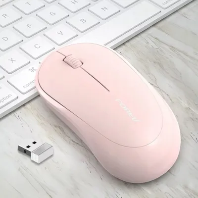 Mouse wireless Forev FV-185, silent keys, i rozë - 2