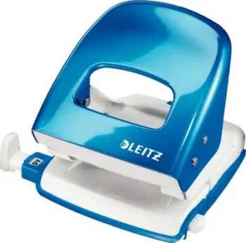 Grusht letre Leitz WOW 5008, metal, 30 fletë, blu metalik