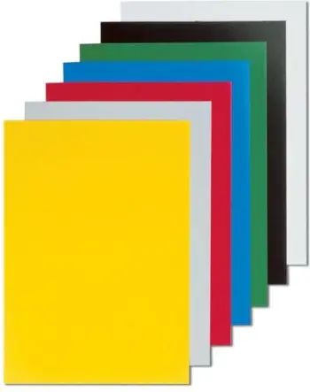 Kopertina për lidhje Fellowes 5378504, A4, 250gsm, e zezë me shkëlqim, 100 copë