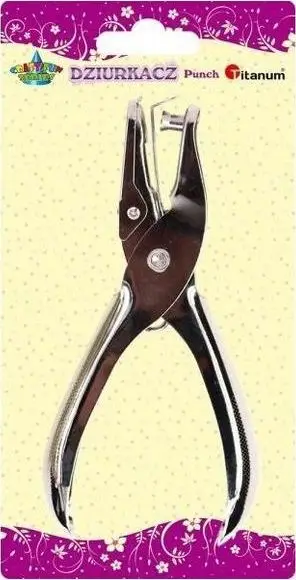 Grusht letre Titanum Single-Hole, metal, 6mm, argjendtë