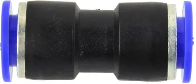 Lidhës ajri GEKO, për zorrë 4mm, plastik, blu - 1