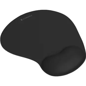 Mousepad ergonomik Eternico Office ErgoGel Pad MG10, jastëk xheli, kundër rrëshqitjes, i zi