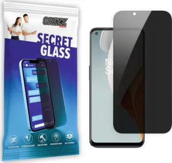 Xham mbrojtës privatësie Grizz SecretGlass për OnePlus Nord N100, 2.5D, i tejdukshëm