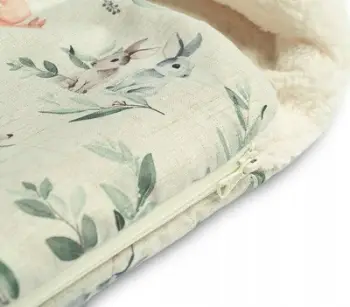 Qese gjumi për karrocë dhe ulëse makine Deers Vintage, për bebe deri 18 muajsh, e papërshkueshme nga uji, me kapuç