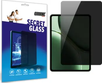Xham mbrojtës privatësie Grizz SecretGlass për OnePlus Pad Pro, qelqi, transparencë e errët