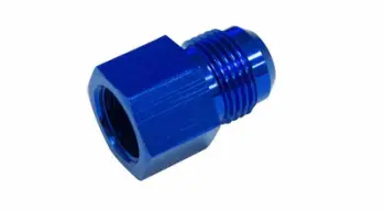 Lidhës alumini TurboWorks Nipple, 3/8 NPT në AN8, i zi