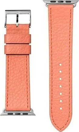 Rrip ore Laut Milano për Apple Watch 42mm, lëkurë, coral - 1