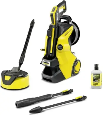 Pastrues me presion të lartë, Kärcher, K5 Premium Power Control Flex Home (1.324-713.0), me aksesorë Home, e verdhë/zi