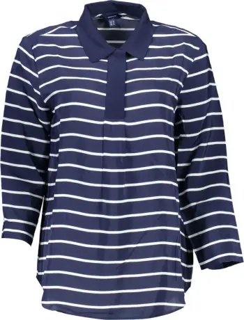 Maicë polo GANT 3/4 mëngë femra, blu