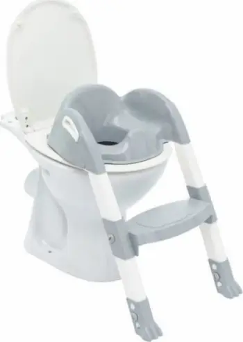 Ulëse tualeti me shkallë Thermobaby Abakus, për fëmijë, gri