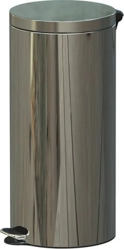 Shportë mbeturinash Alda (AF614-19), 30 L, krom - 1