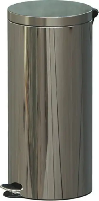 Shportë mbeturinash Alda (AF614-19), 30 L, krom