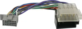 Lidhës autoradio Panasonic CQRDP-123, ISO, 16-pin, i zi