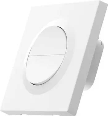 Switch muri, Sonoff, MINI-2GS-E, Matter, dy-kanalësh, Wi‑Fi 2.4 GHz, LAN, 110–240 V, 10 A/kanal, max 16 A, e bardhë