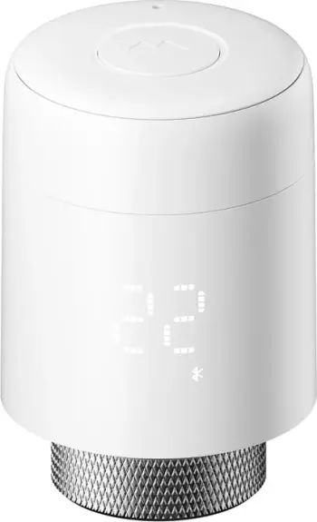 Kokë termostatike e zgjuar, SwitchBot, W7830000, kontroll Bluetooth dhe aplikacion (Google Home/Alexa/IFTTT/HomeKit), diapazon 5–35°C, 2x AA