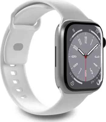 Rrip ore Puro ICON Band për Apple Watch 44 45 49mm, S/M dhe M/L, i bardhë