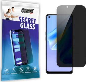 Xham mbrojtës privatësie Grizz SecretGlass për Oppo Reno 6 Lite, mbrojtje e lartë, prerje precize, transparent