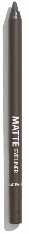 Laps eyeliner GOSH Matte, 1.2g, Chocolate Brown, kafe e errët