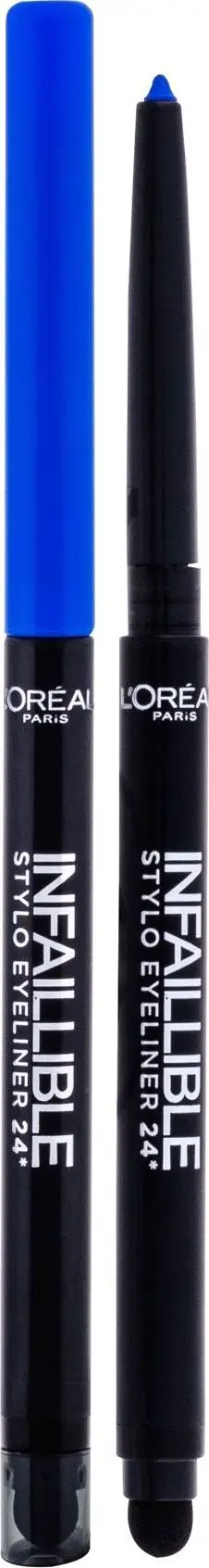 Laps eyeliner L Oréal Infaillible Stylo Rebel Blue 314, rezistent ndaj ujit, blu