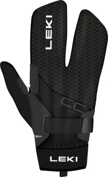 Doreza ski Leki LE RĘK CC Thermo Shark Lobster 6.0, për meshkuj, madhësia 6, të zeza
