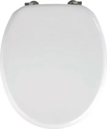 Ulese tualeti Wenko Valencia, MDF, 37.5 x 44.5 cm, e bardhë