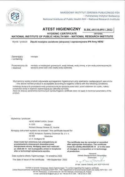 Manikë shtypëse Herz DWZ, çelik inox, 20mm, argjend - 2