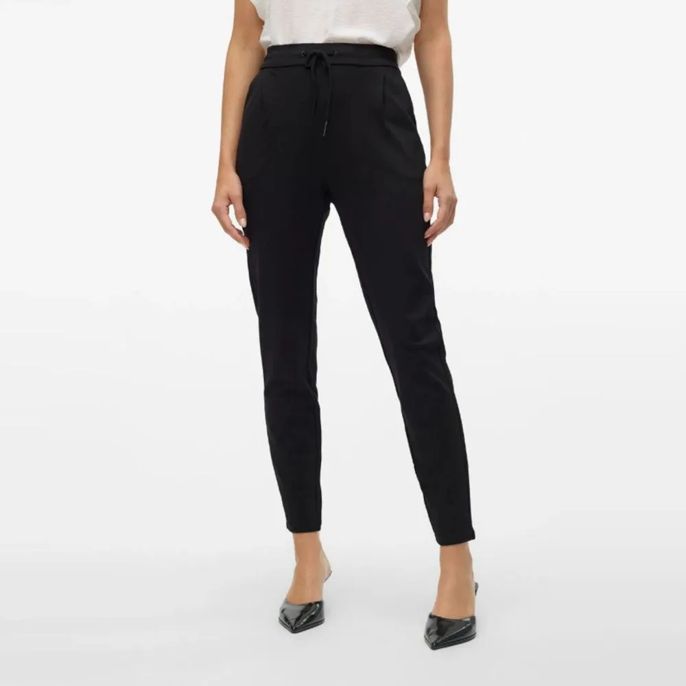 Pantallona VERO MODA VMEVA MW LOOSE STRING PANT NO - 1