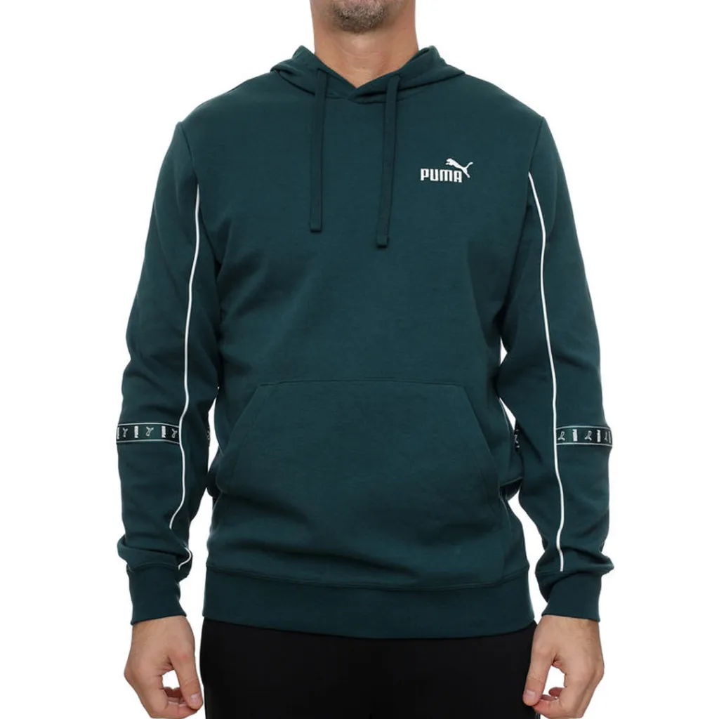 Duks PUMA PUMA ESS TAPE Layout Hoodie DK - 2