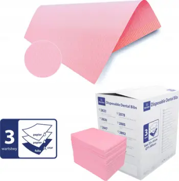 Peceta dentare Menodent, 500 copë, roze