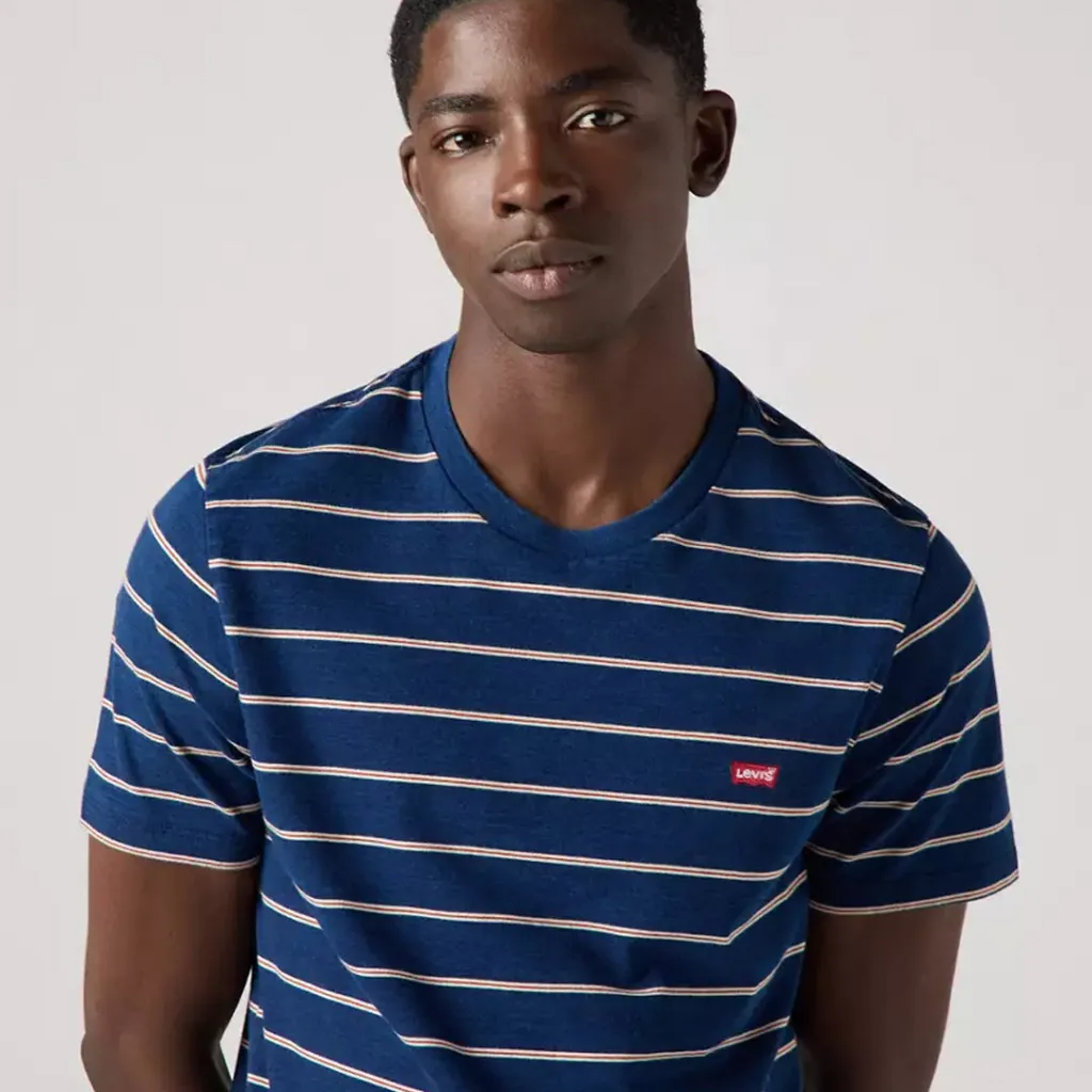 Maicë LEVIS SS ORIGINAL HM TEE TAPER STRIPE - 5