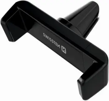 Mbajtës telefoni për veturë Swissten AV-1, për ventilim, gjerësi 5.9-8.9 cm, i zi
