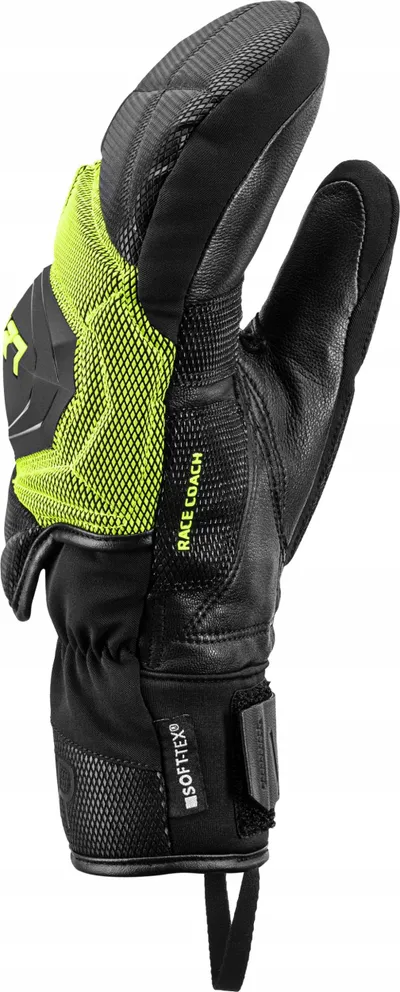 Dorëza ski LEKI WCR Coach 3D Mitt, burrash, të bardha - 5