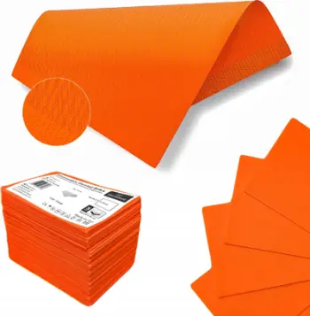 Peceta dentare Menodent Dental Drapes Pads, 20 copë, portokalli