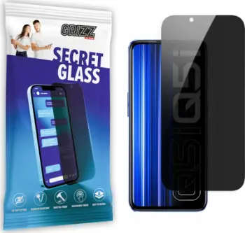 Xham mbrojtës privatësie Grizz SecretGlass për Realme Q5i, mbulim ekrani i plotë, transparencë e lartë