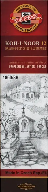 Laps grafiti Koh I Noor 1860/3H, 12 copë