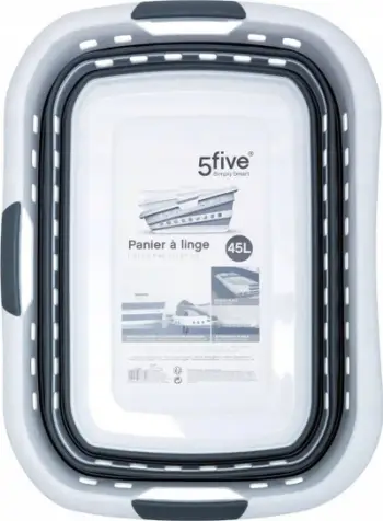 Shportë palosëse rrobash AC-Déco, 45L, gri