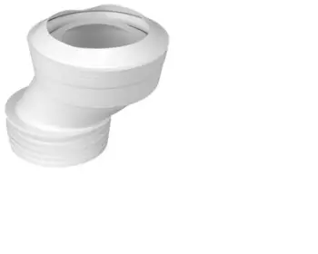 Lidhës ekscentrik WC McAlpine MAC4AEXS, ofset 40mm, hyrje 90 110mm, i bardhë