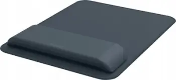 Mousepad Leitz Ergo, me mbështetëse të rregullueshme për kyç, gri e errët