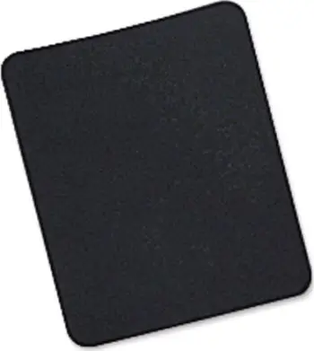 Mousepad Manhattan Lux ICA-MP 30-BLAC, sipërfaqe e lëmuar, i zi