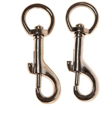 Kapëse metalike Haushalt NI 2DD, 3/4", set 2 copë, ngjyrë nikeli