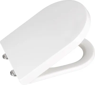Ulese WC Wenko Premium Calla 22414100, termoplastik, mbyllje soft, e bardhë - 4
