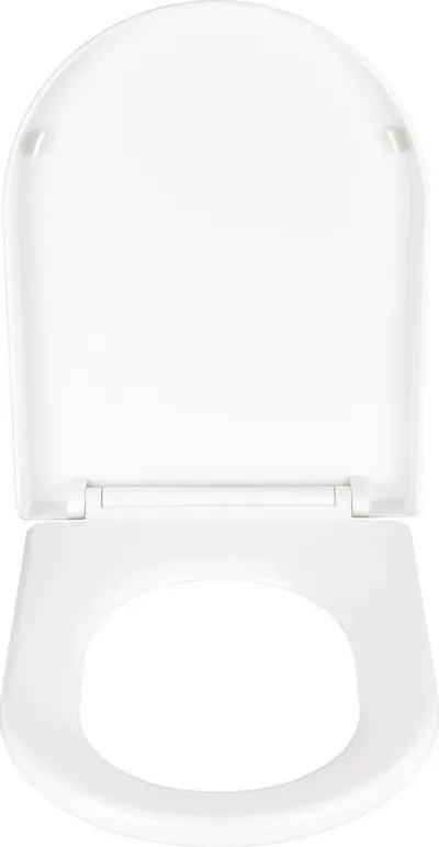 Ulese WC Wenko Premium Calla 22414100, termoplastik, mbyllje soft, e bardhë - 5