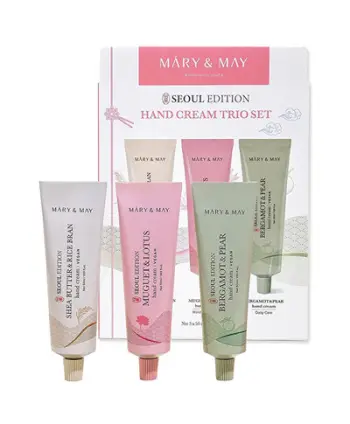 Set Krem për duar MARY & MAY Seoul Edition, 3 x 50 ml