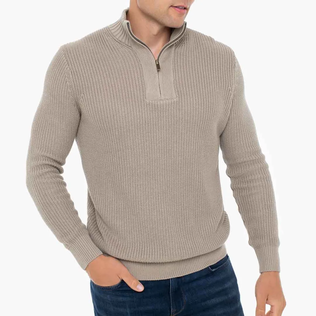 Xhemper GUESS HEADLEY HALF ZIP MOC - 2