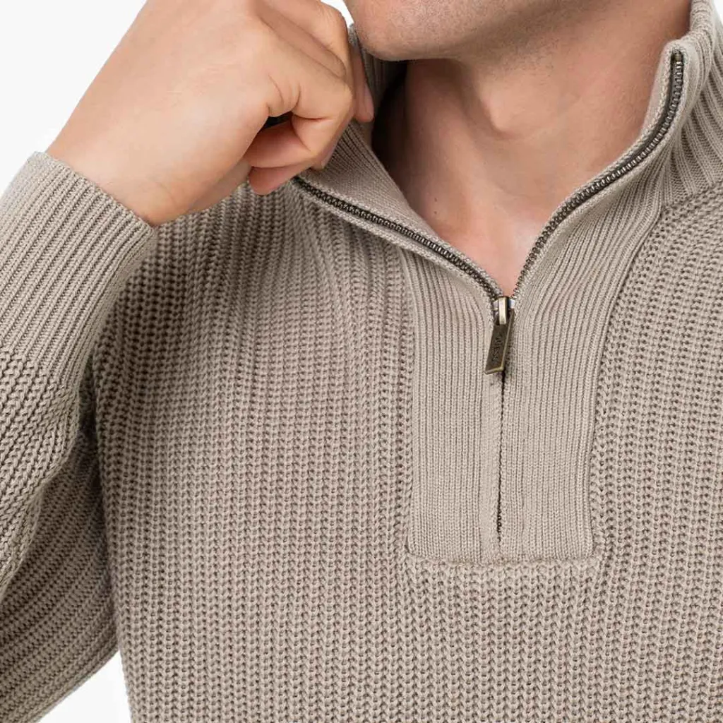 Xhemper GUESS HEADLEY HALF ZIP MOC - 3