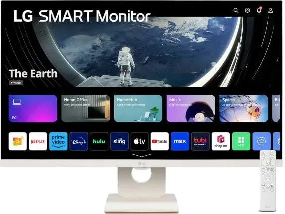 Monitor smart, LG, 27SR50F-W 27 inç, i bardhë - 1