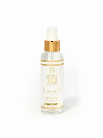 Sprej për vetë-rrezitje SOSU by Suzanne Jackson Gold Wonder Water Light/Medium, 100 ml
